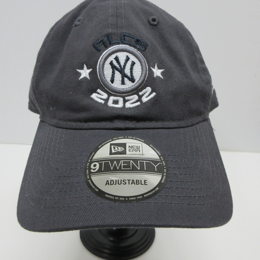 New York Yankees Hat Cap Strap Back Black MLB Baseball ALCS 2022‎ Mens New Era